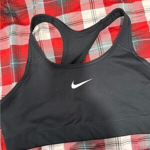 Nike dri fit Women's Black Sports Bra